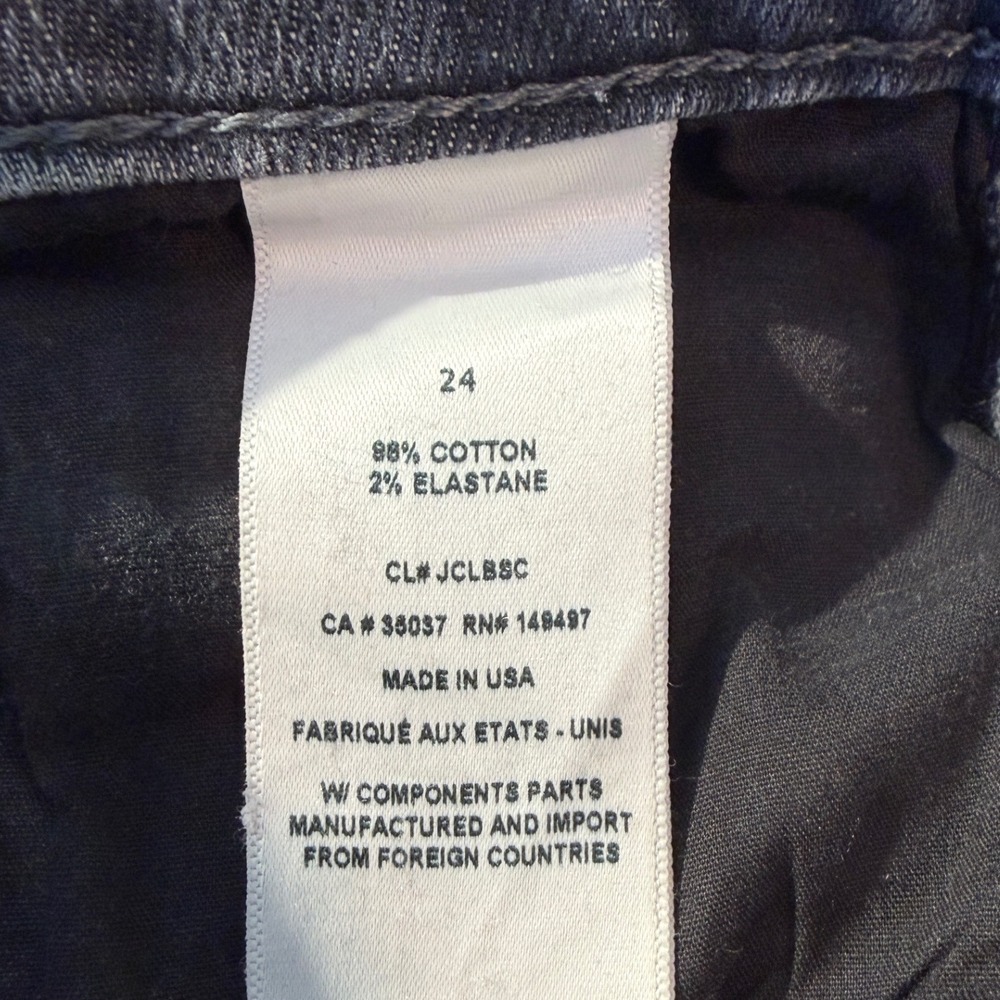 Favorite Daughter Seattle‎ Grey The Erin High Rise Straight Leg Jeans Size 24 - Picture 8 of 10